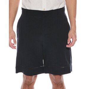 Simkhai Mens  Dean Linen-Blend Short, Blue